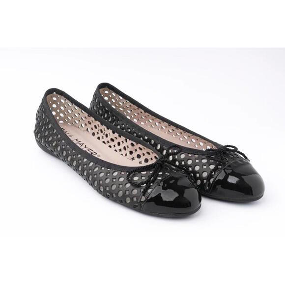 Paul Mayer Brandy Patent Black Nappa Black - Size 6 B - NIB - Picture 2 of 5